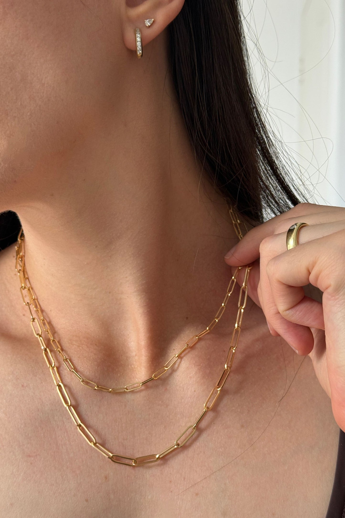 The Bold Paperclip Chain