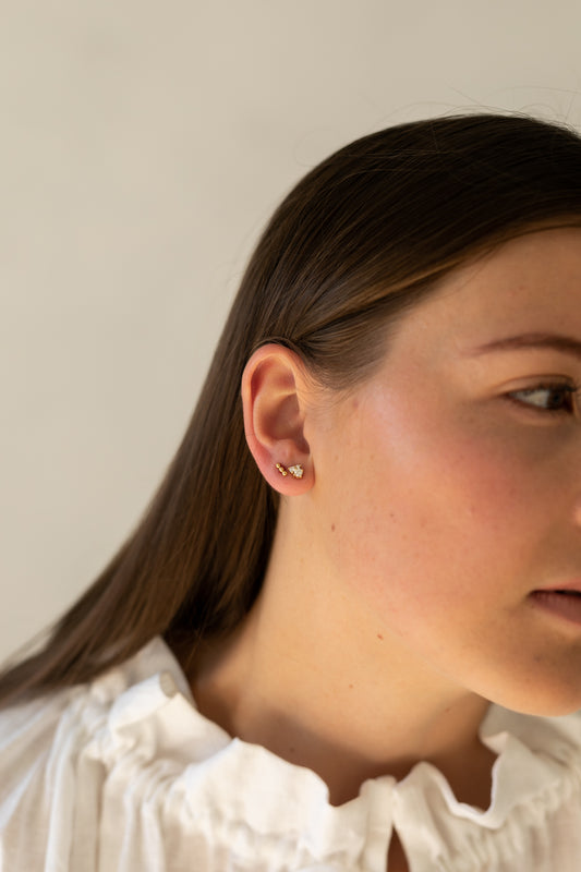 Diamond Cluster Studs