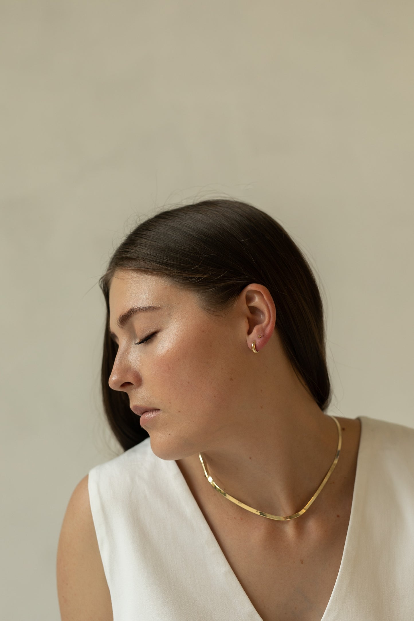 Gold Dot Studs