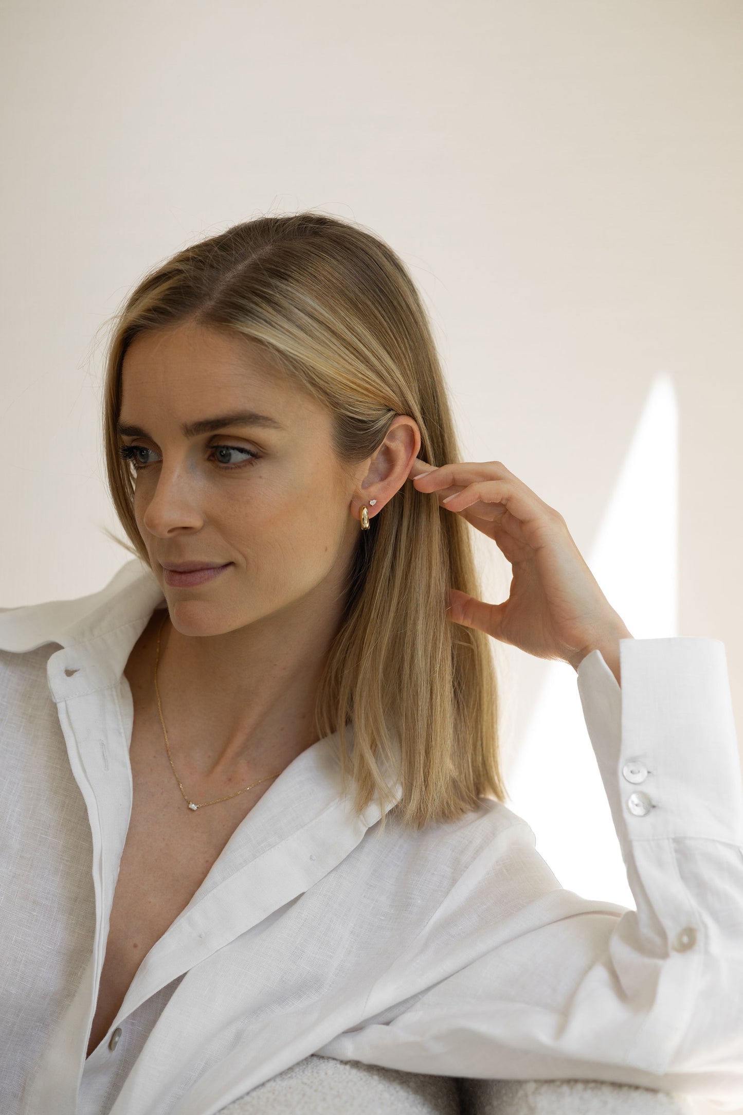 Pear Diamond Studs
