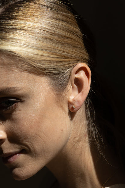 Pear Diamond Studs