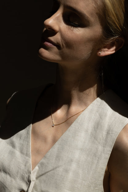 The Pear Diamond Necklace