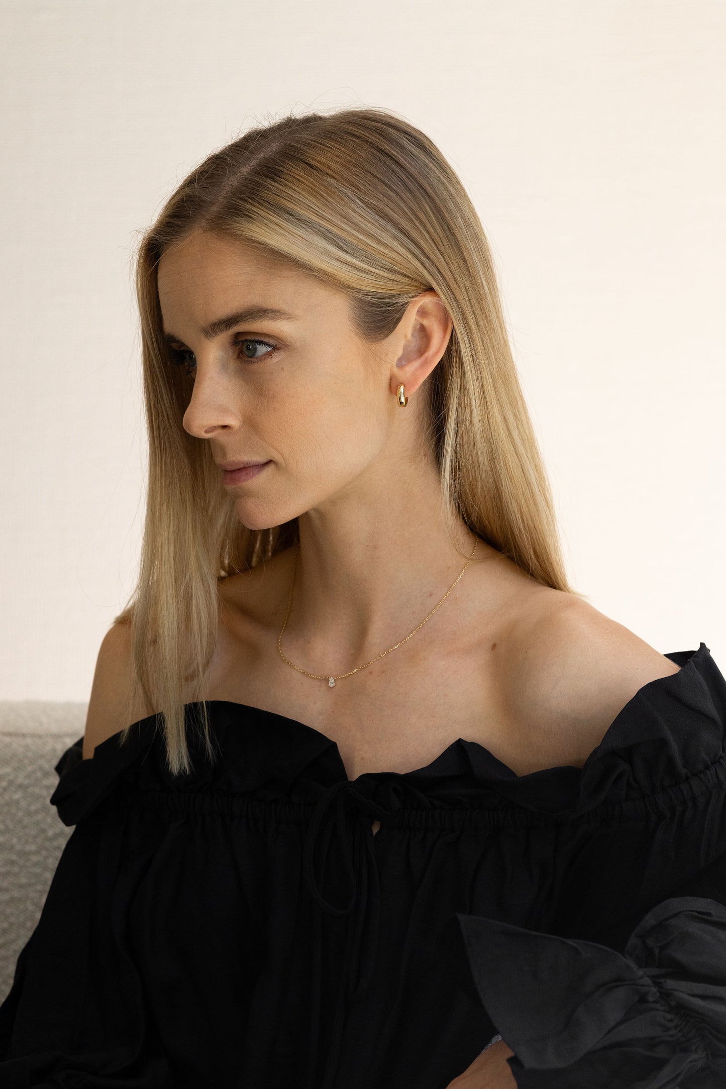 The Pear Diamond Necklace