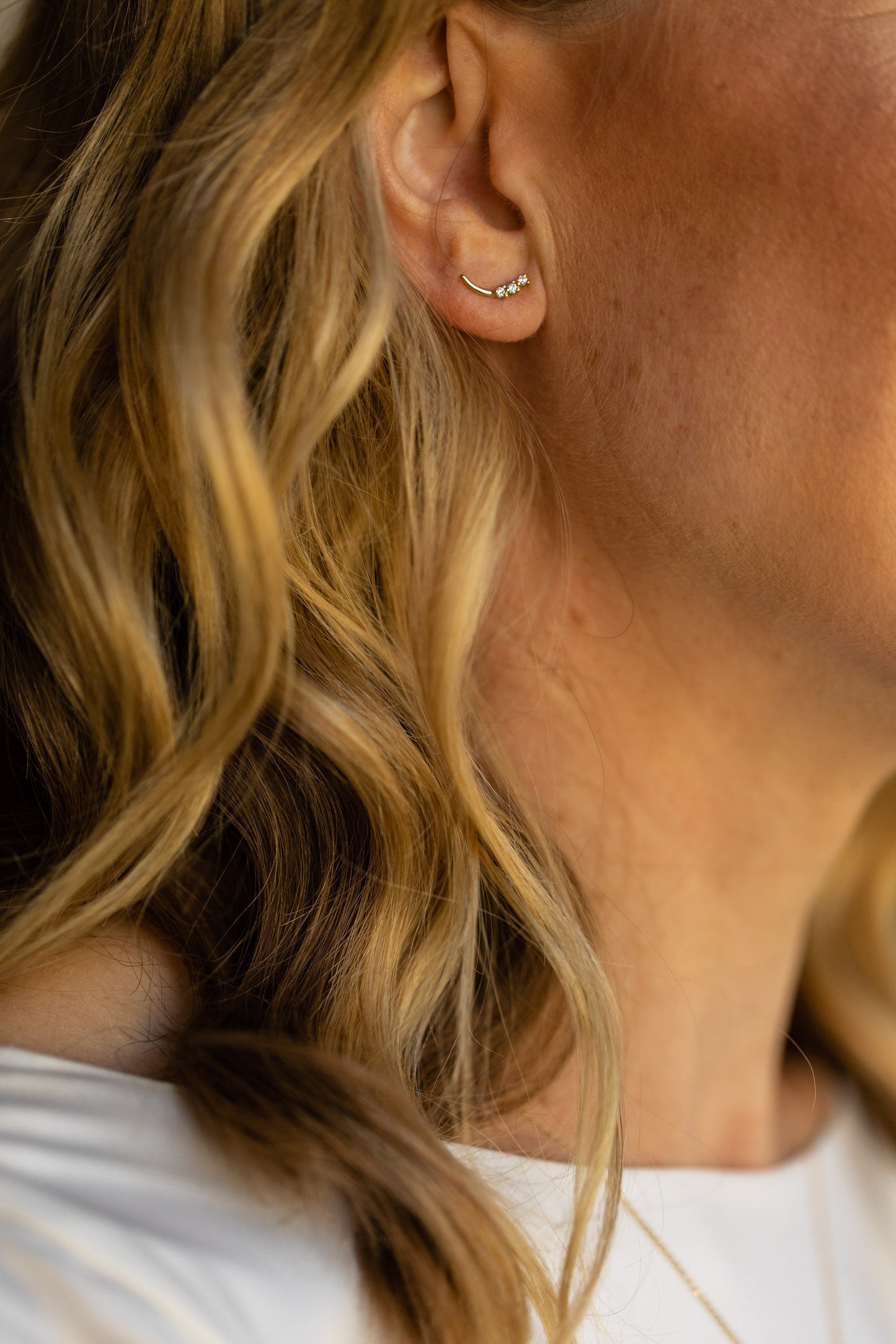 The Fancy Bent Earrings