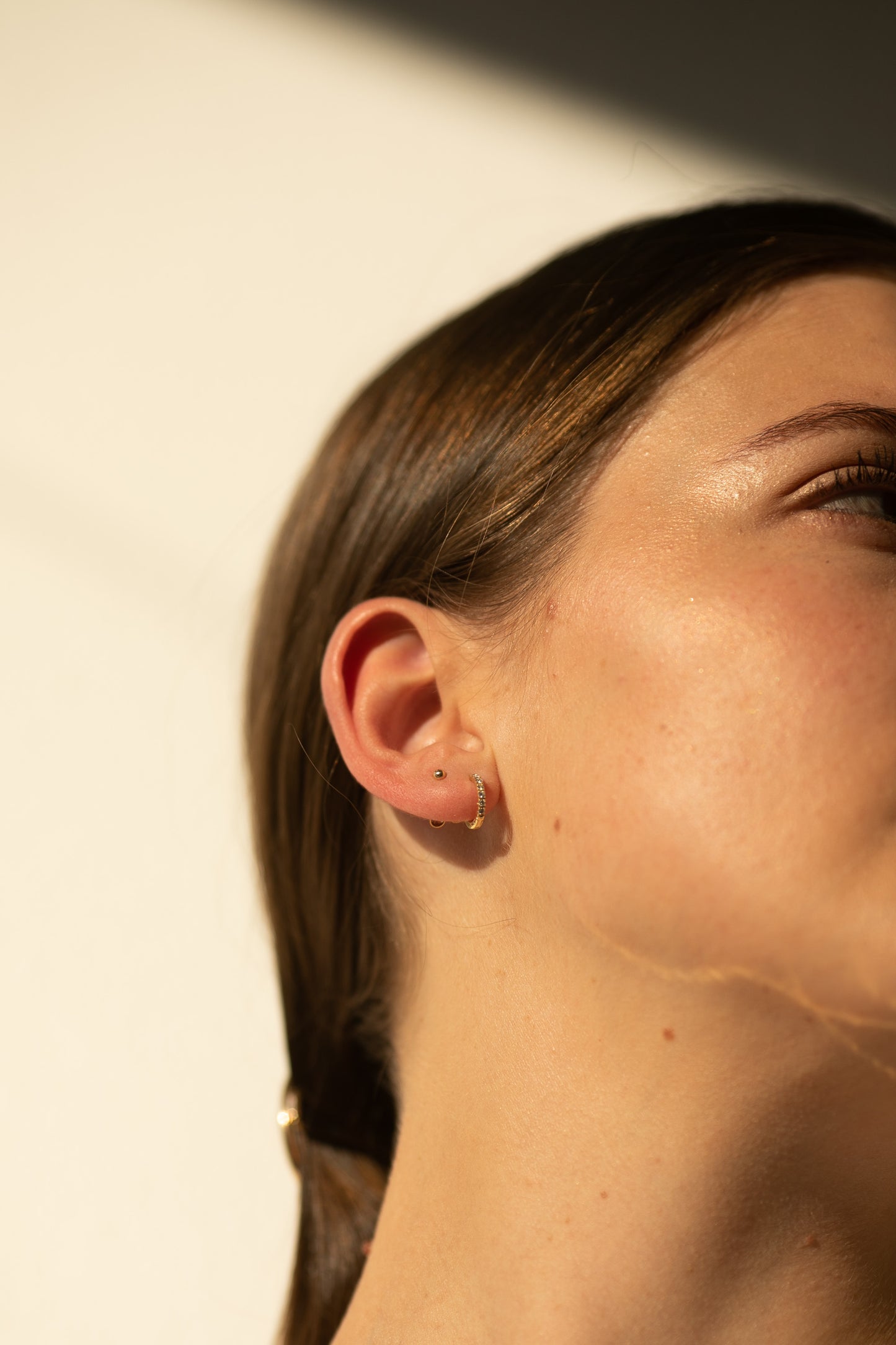 Gold Dot Studs