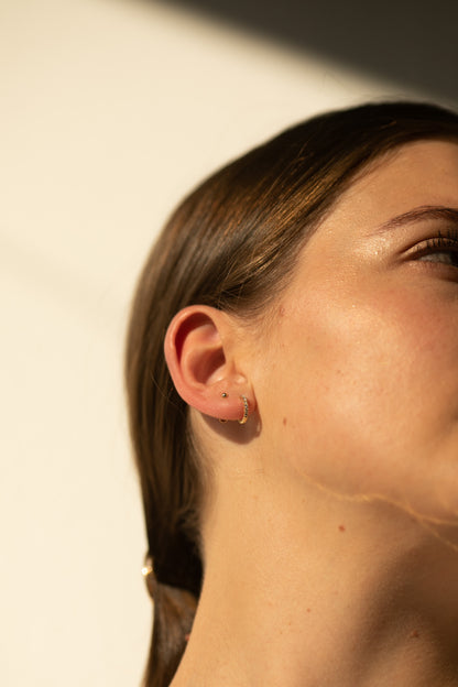 Gold Dot Studs