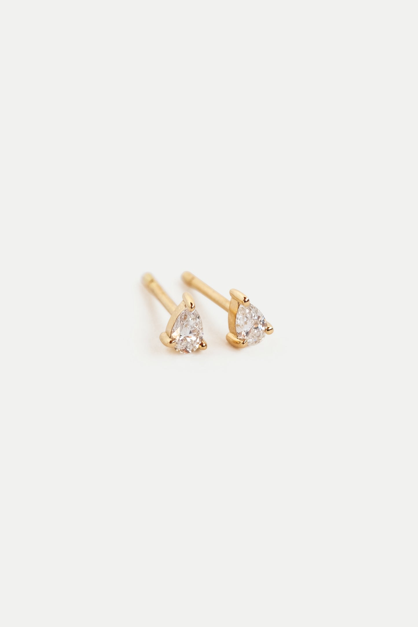 Pear Diamond Studs