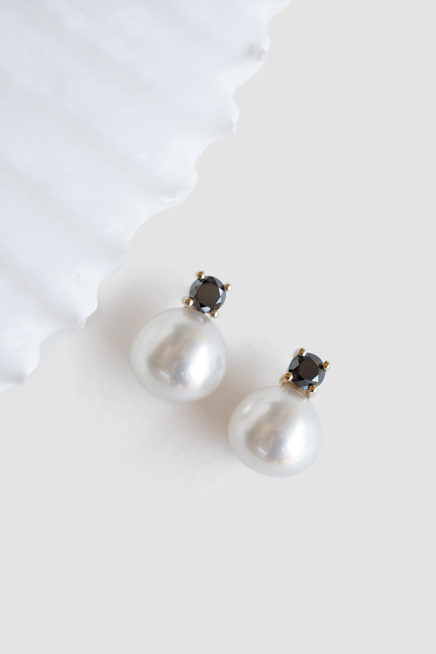 Diamond and Akoya Pearl Studs