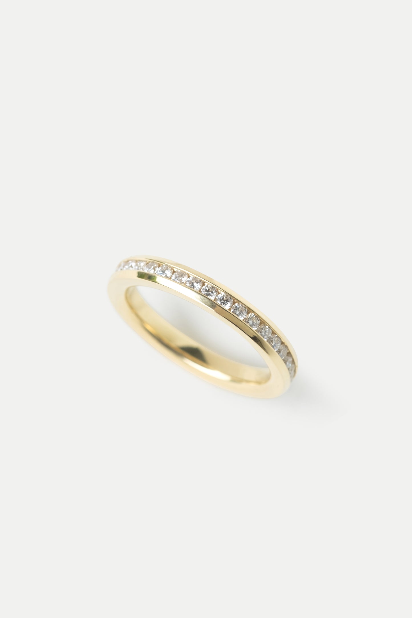 Channel Set Diamond Eternity Ring