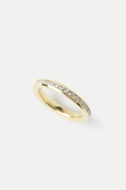 Channel Set Diamond Eternity Ring