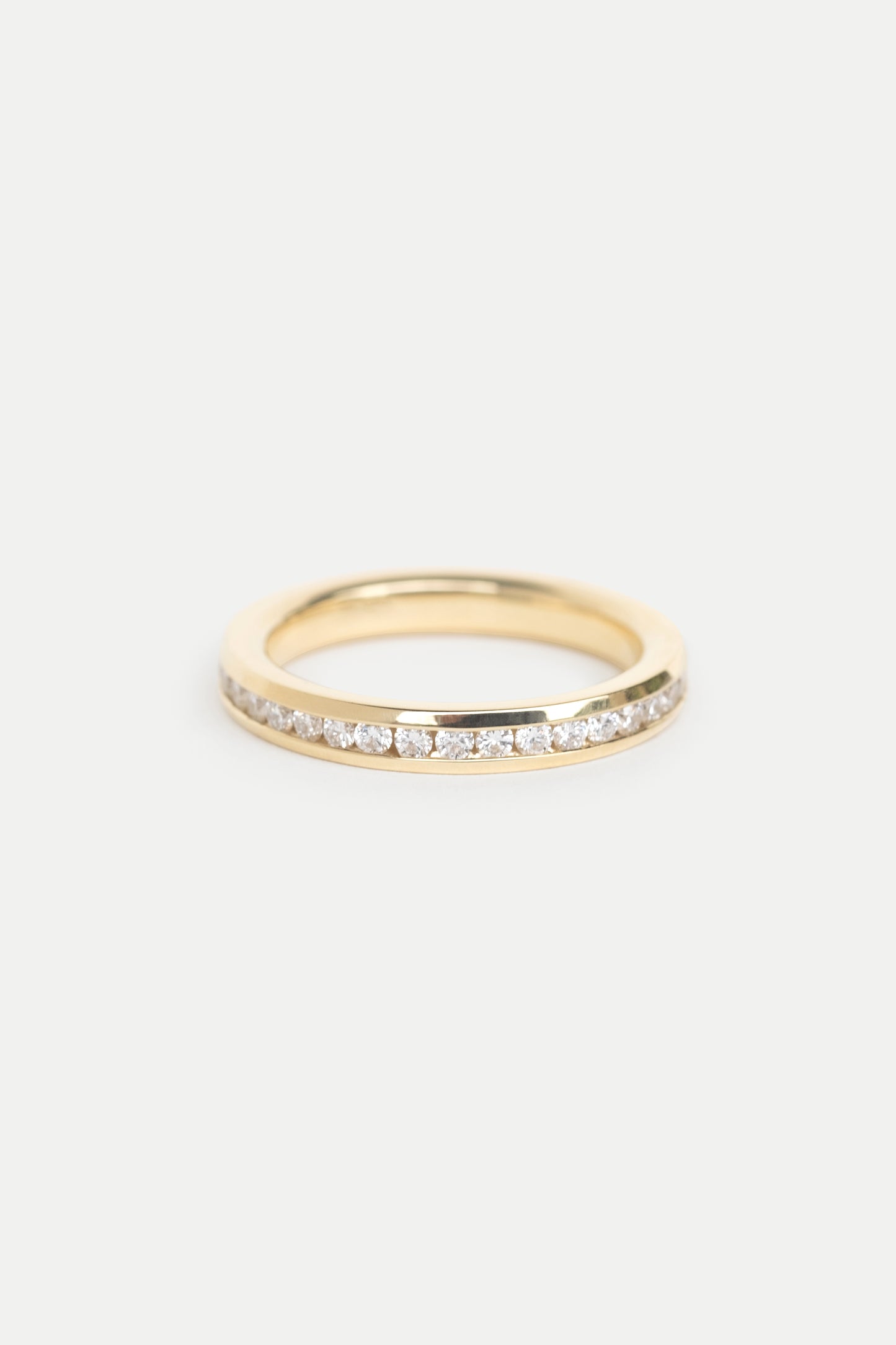 Channel Set Diamond Eternity Ring