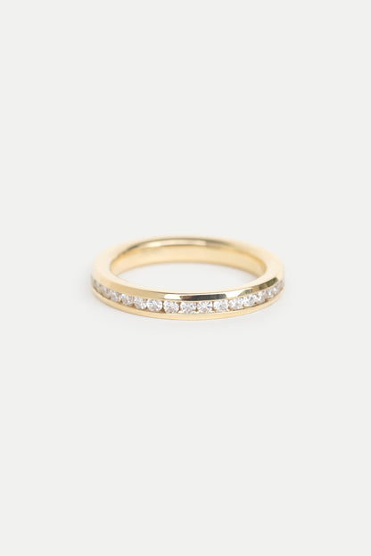 Channel Set Diamond Eternity Ring