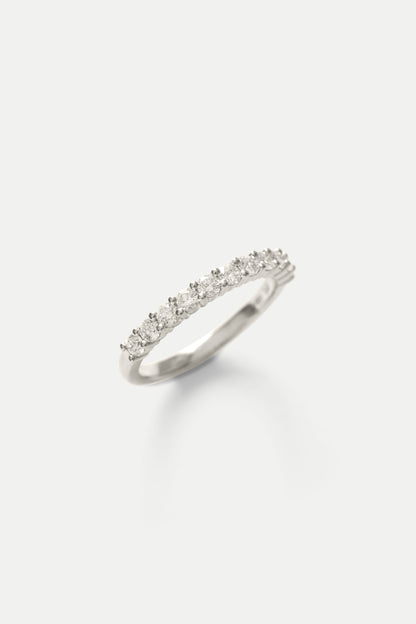 Classic Half Eternity Diamond Ring