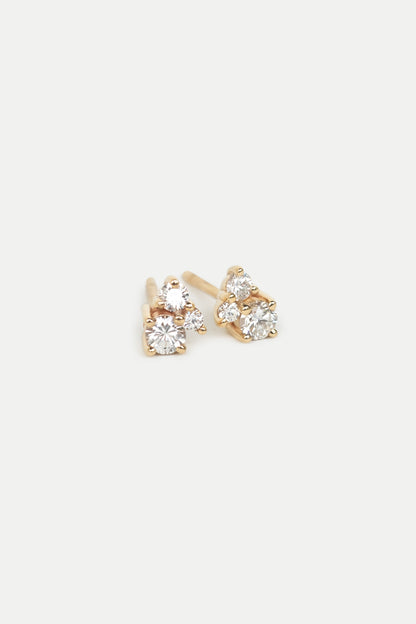 Diamond Cluster Studs