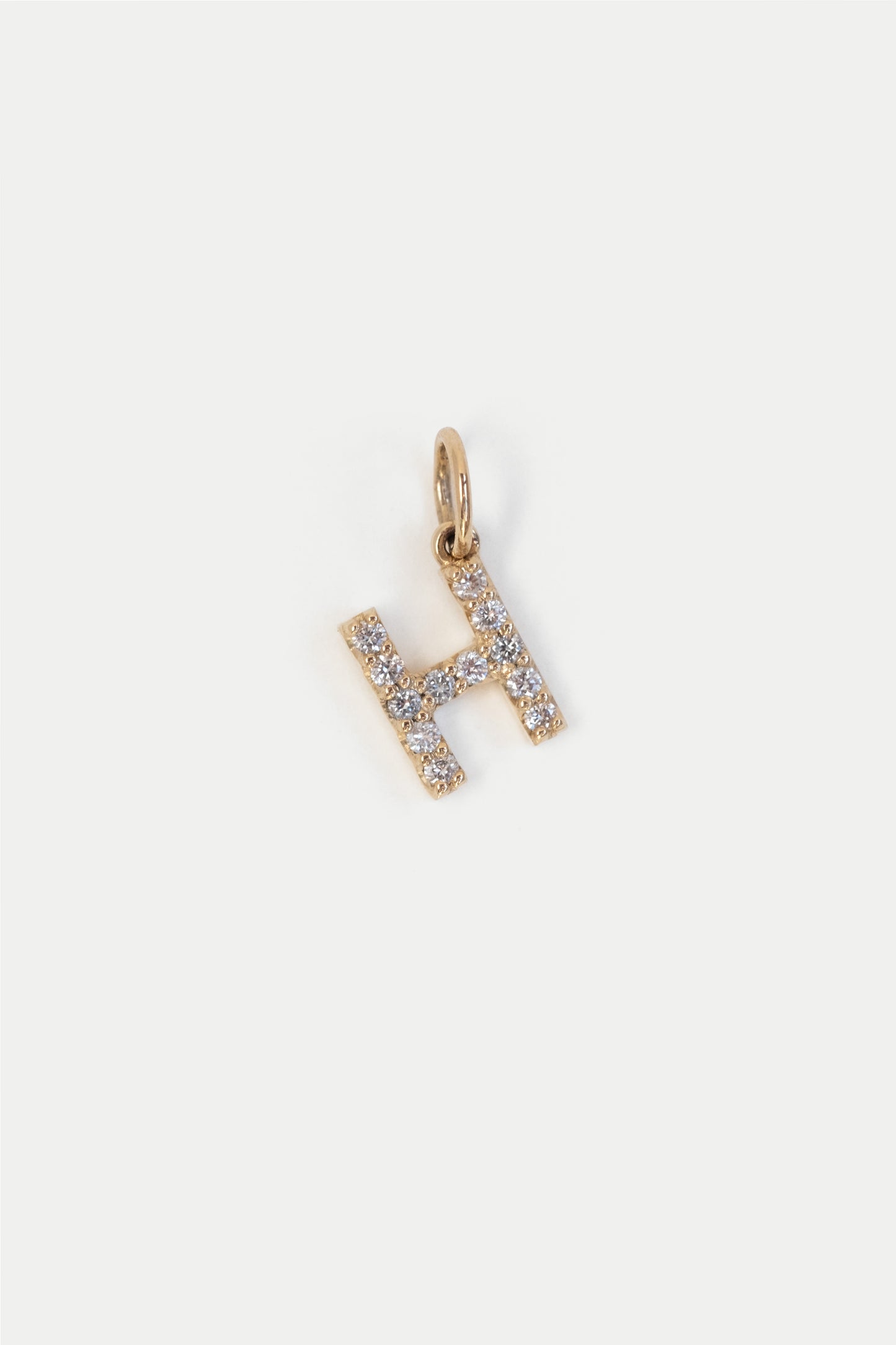 Diamond Letter Pendant