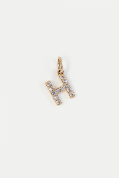 Diamond Letter Pendant