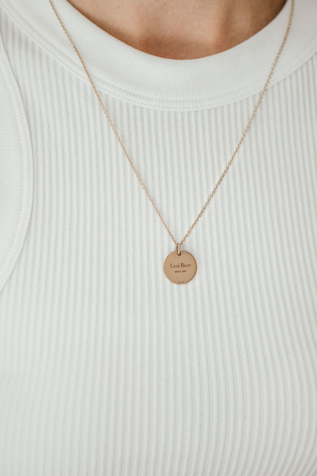 The Gold Dot Pendant