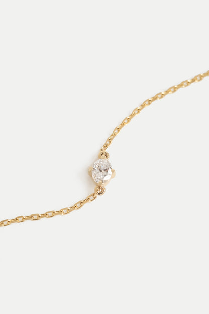 Oval Diamond Bracelet