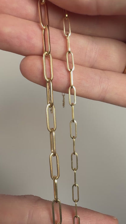 The Bold Paperclip Chain