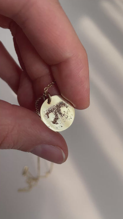 The Gold Dot Pendant
