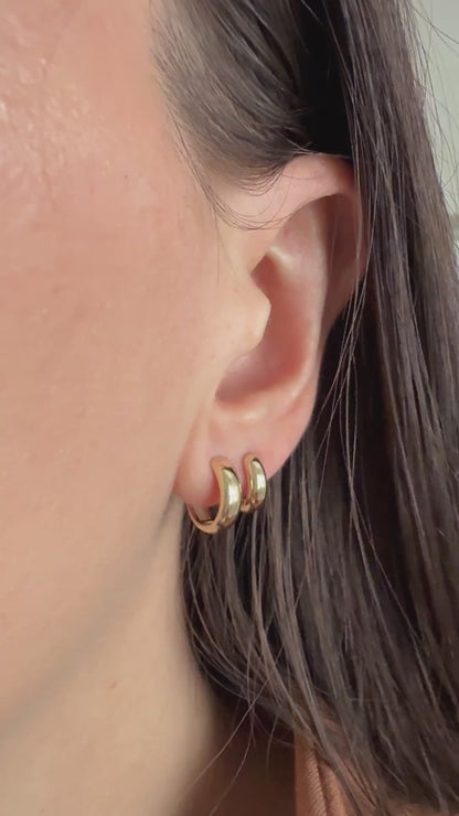 Everyday Gold Hoops