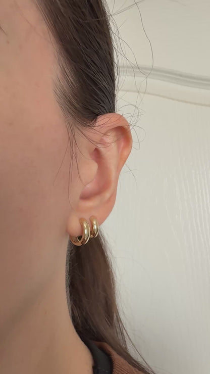 Everyday Gold Hoops