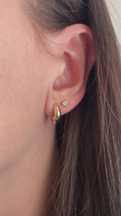 Pear Diamond Studs