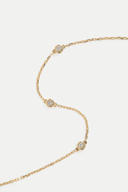 Tube Set 3 Diamond Bracelet