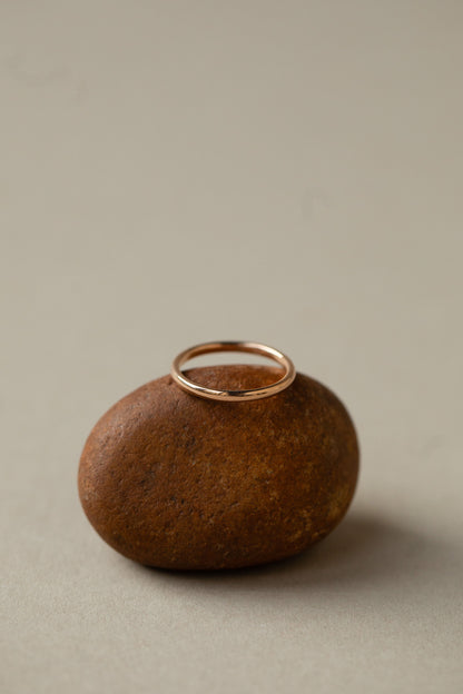 2mm Everyday Gold Band
