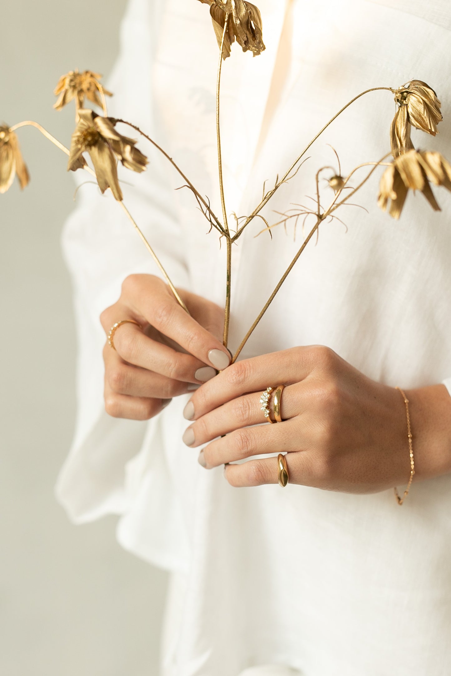 Bold Diamond Cluster Ring