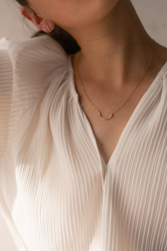 The Fancy Bent Necklace