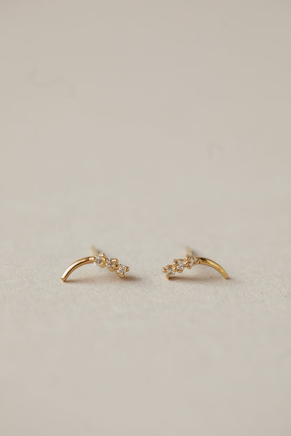 The Fancy Bent Earrings