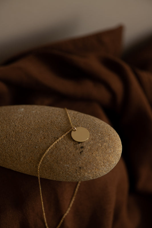 The Gold Dot Pendant