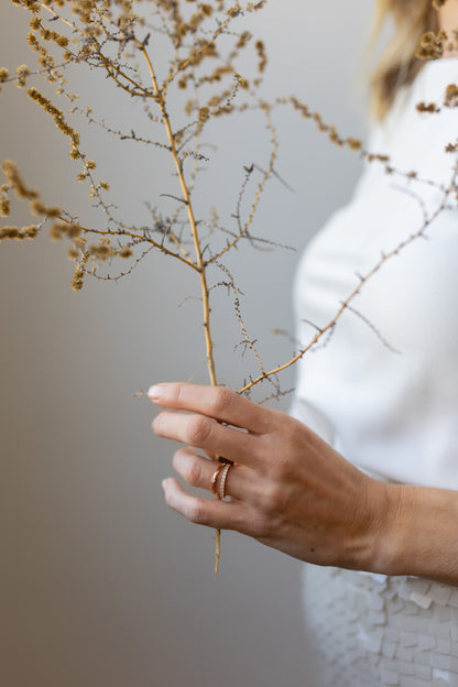 Everyday Half Eternity Diamond Ring